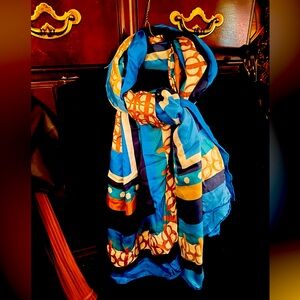 Henri Bendel silk scarf worn only once